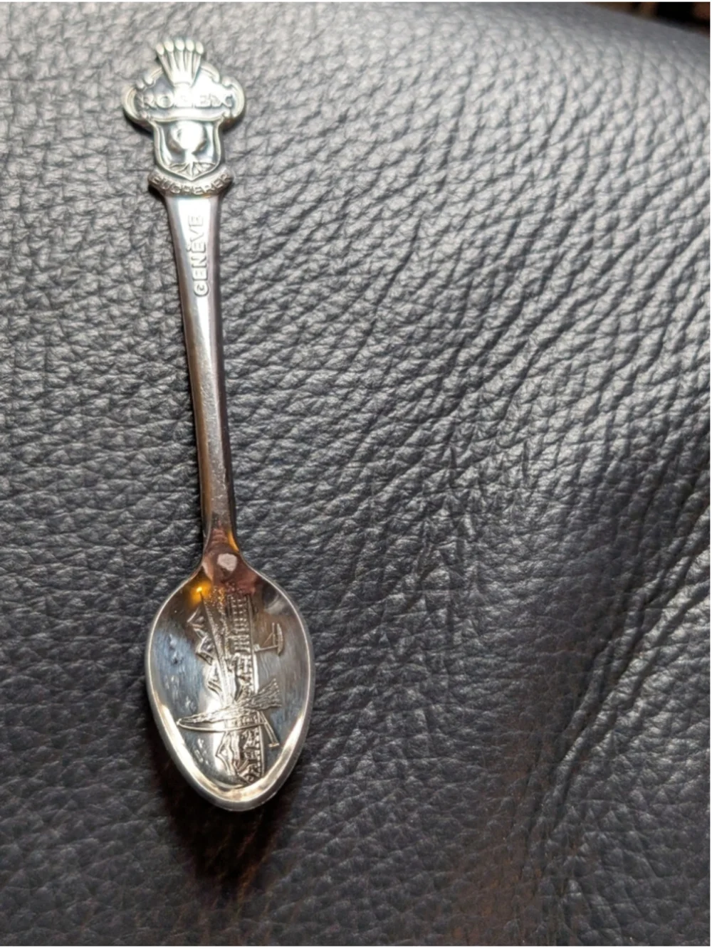 Vintage Souvenir Spoon Lot of 13 - Includes Rolex Bucherer & Disney Collectibles